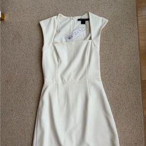 French Connection Cream Mini Dress